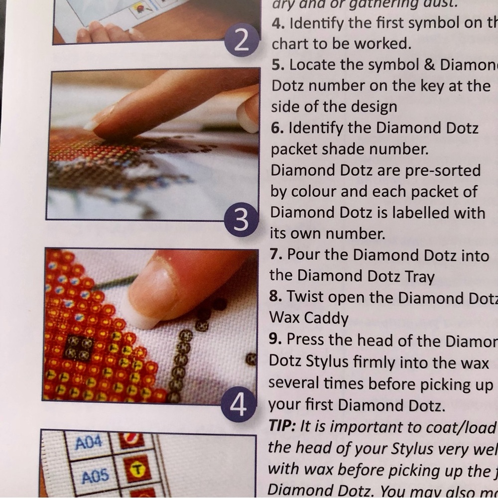 Hufflepuff Crest Diamond Art club Dotz Art fabric panel , instructions chart - Picture 8 of 9
